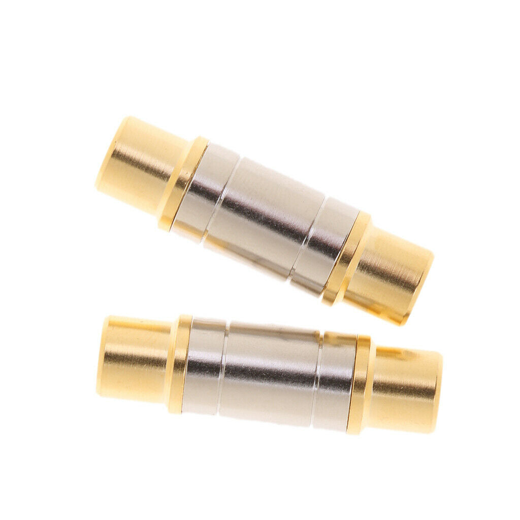 Durable Single RCA Phono Coupler F/F Audio Video Connector Adapter