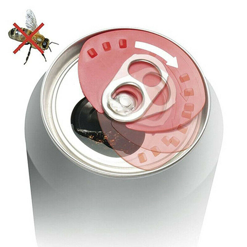 5PCS Beverage Can Lid Cap Soda Beverage Drink Snaps Tops Cover Beer Seale.l8