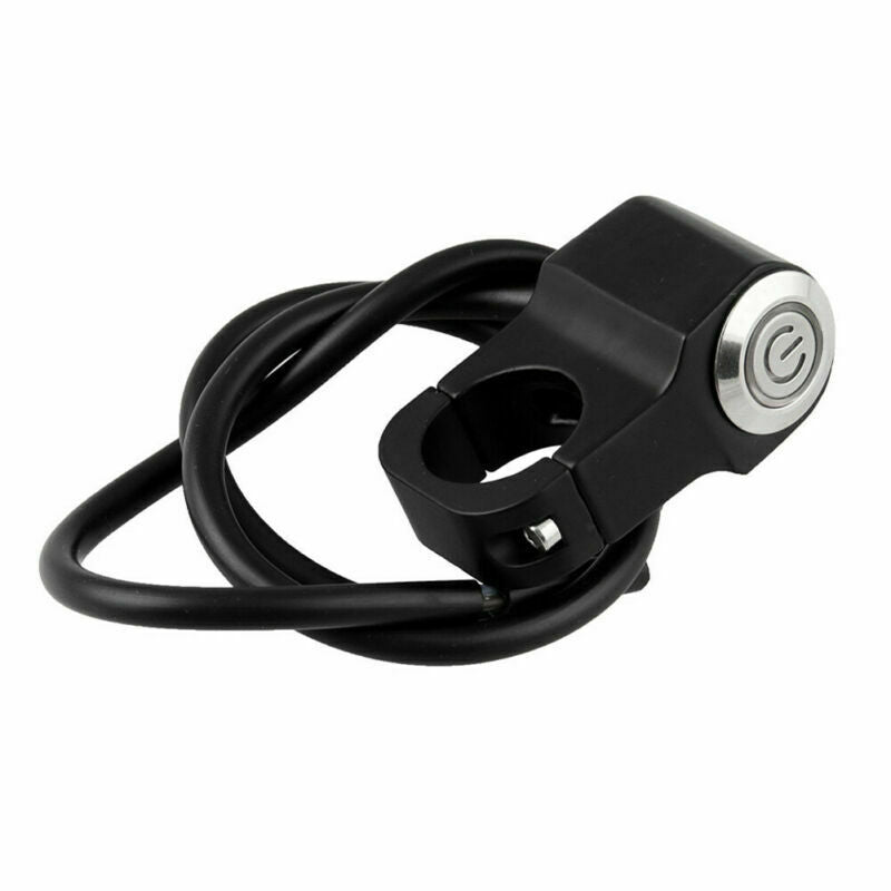 Motorcycle 22mm 7/8" Handlebar Headlight Brake Fog Light ON-OFF Red LED Switch