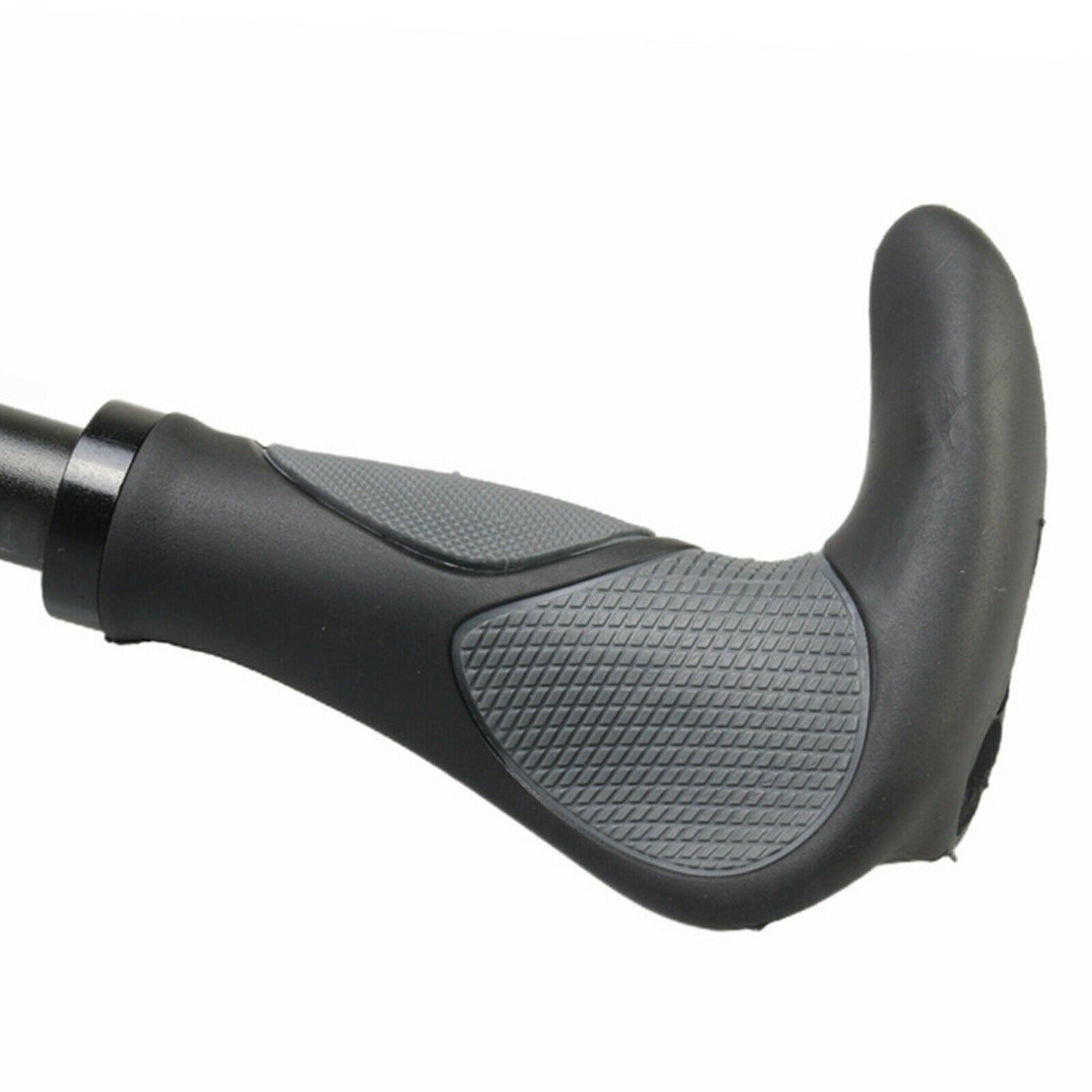 Anti-slip Bike Handlebar Grip Bicycle Handlebar Grooved   Rest Bar
