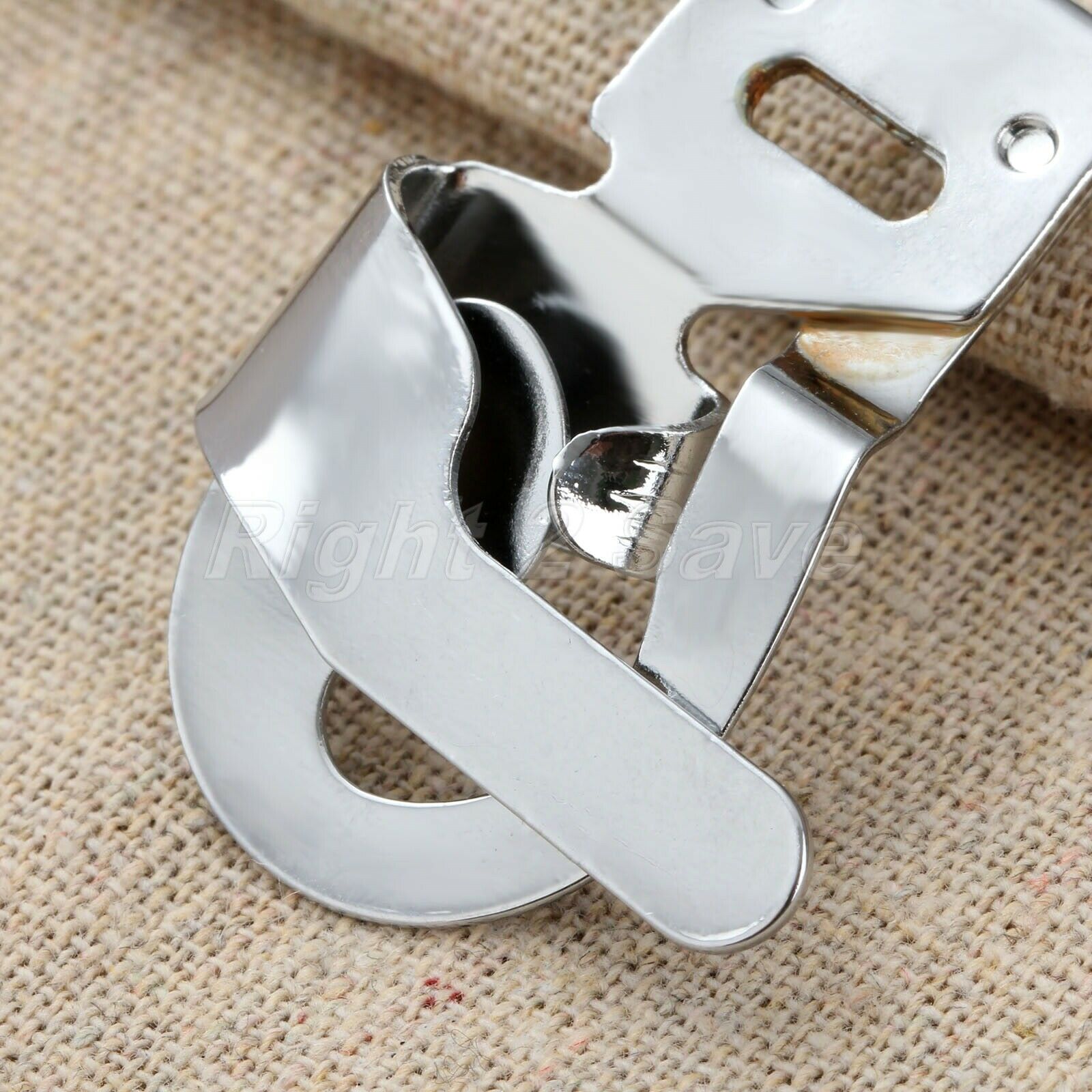 Household Sewing Machine Parts Presser Foot 5/8" 16mm Hemmer Jeans Leg Curl Tool