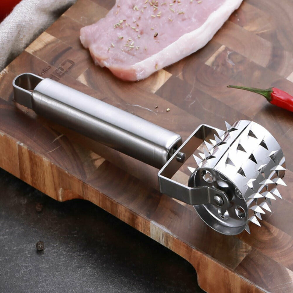 Stainless Steel Useful Loose Meat Tenderizers Meat Hammer for Steak knock.l8