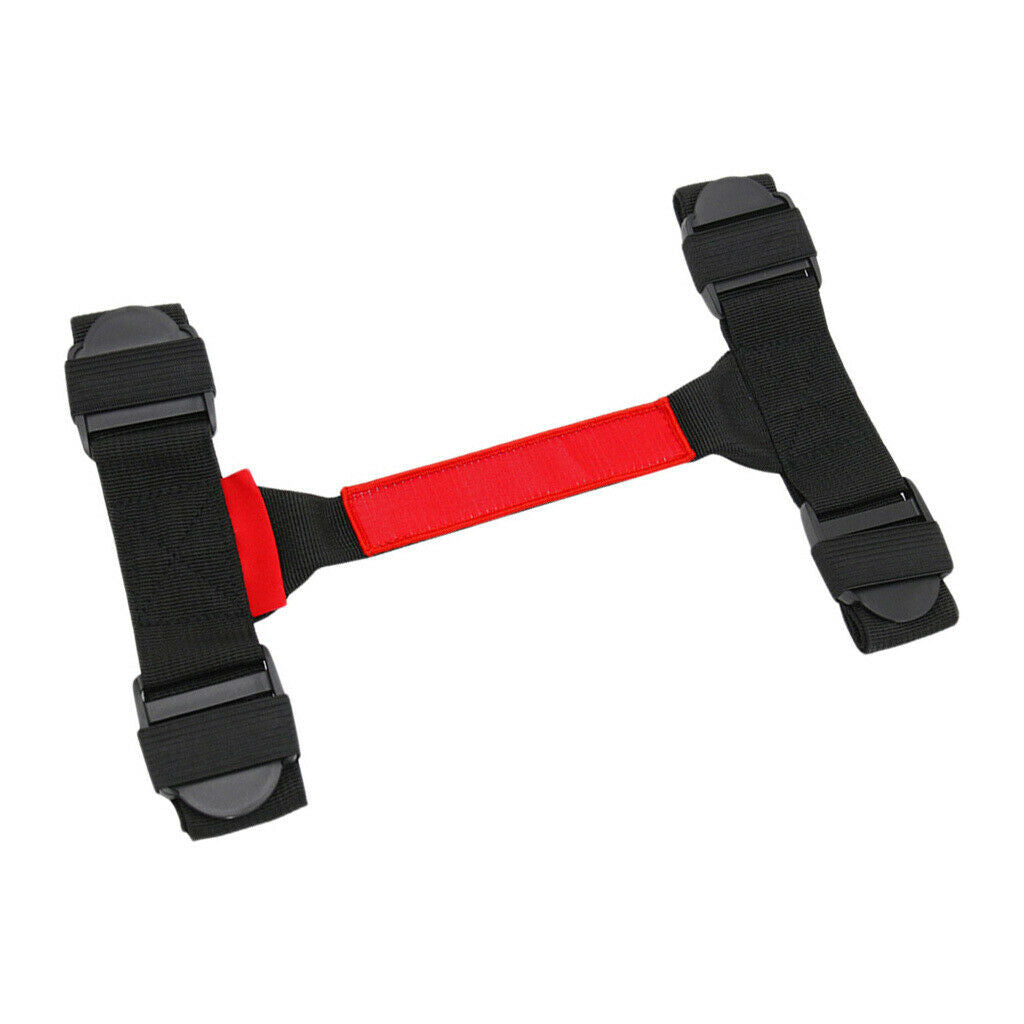Motorcycle Side Aluminum Box Handle Strap Rope for BMW R1200GS F800GS Red