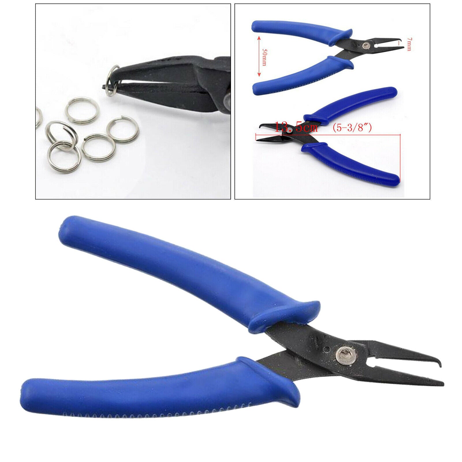 5 Inch Small Needle-nose Pliers Hand Pliers for Precision Cutting Wires Bead