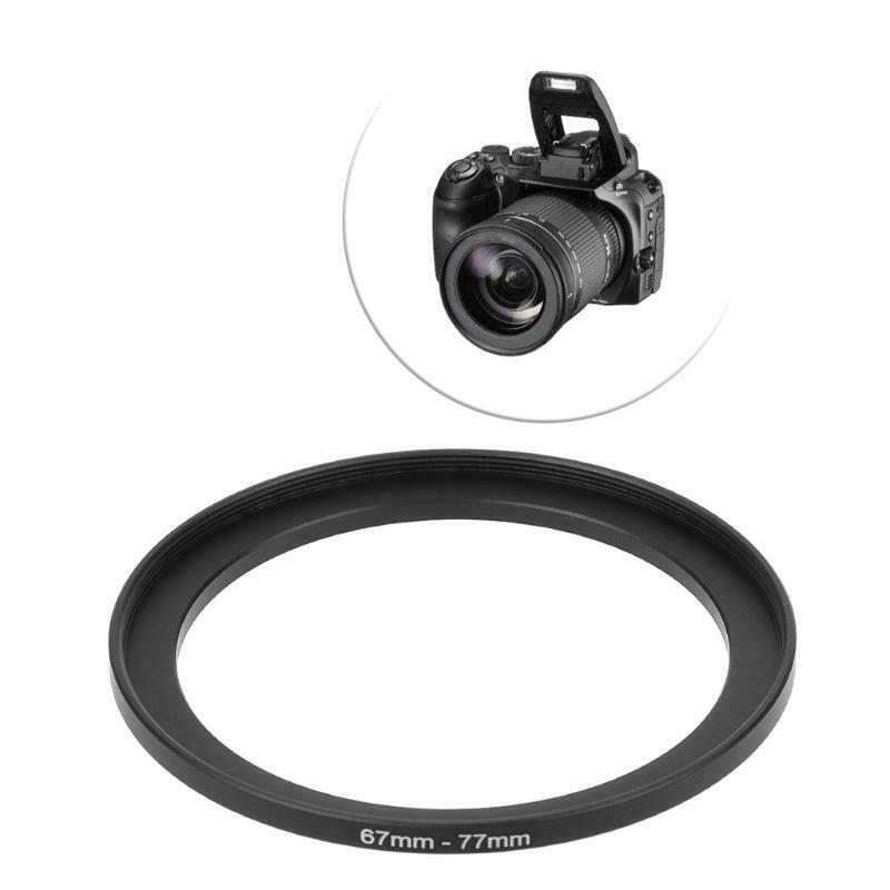 67mm To 77mm Metal Step Up Rings Lens Adapter Filter Camera Tool Accessories New