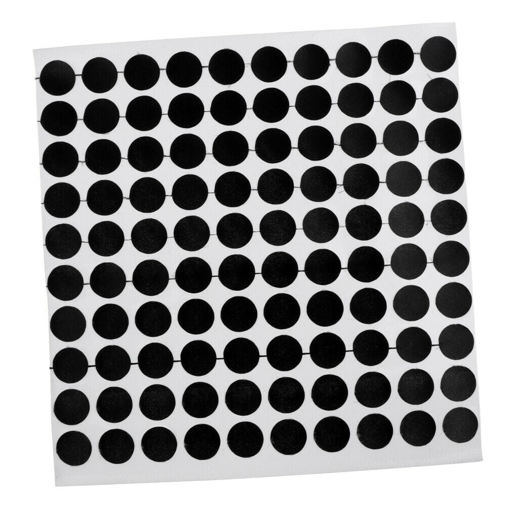 Pack Of 100 Pool Table Spots Billiards Cloth Felt Marker 12mm &Self Adhesive
