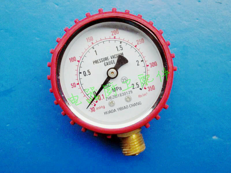 air-condition fridge Add fluoride pressure gauge 2.5MPa maintenance tool