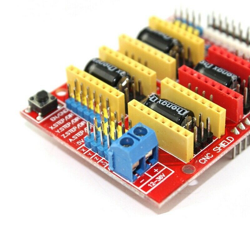 V3 Engraving Machine Expansion Board + Drv8825 Driver with Heat Sink for ArdW4Z5