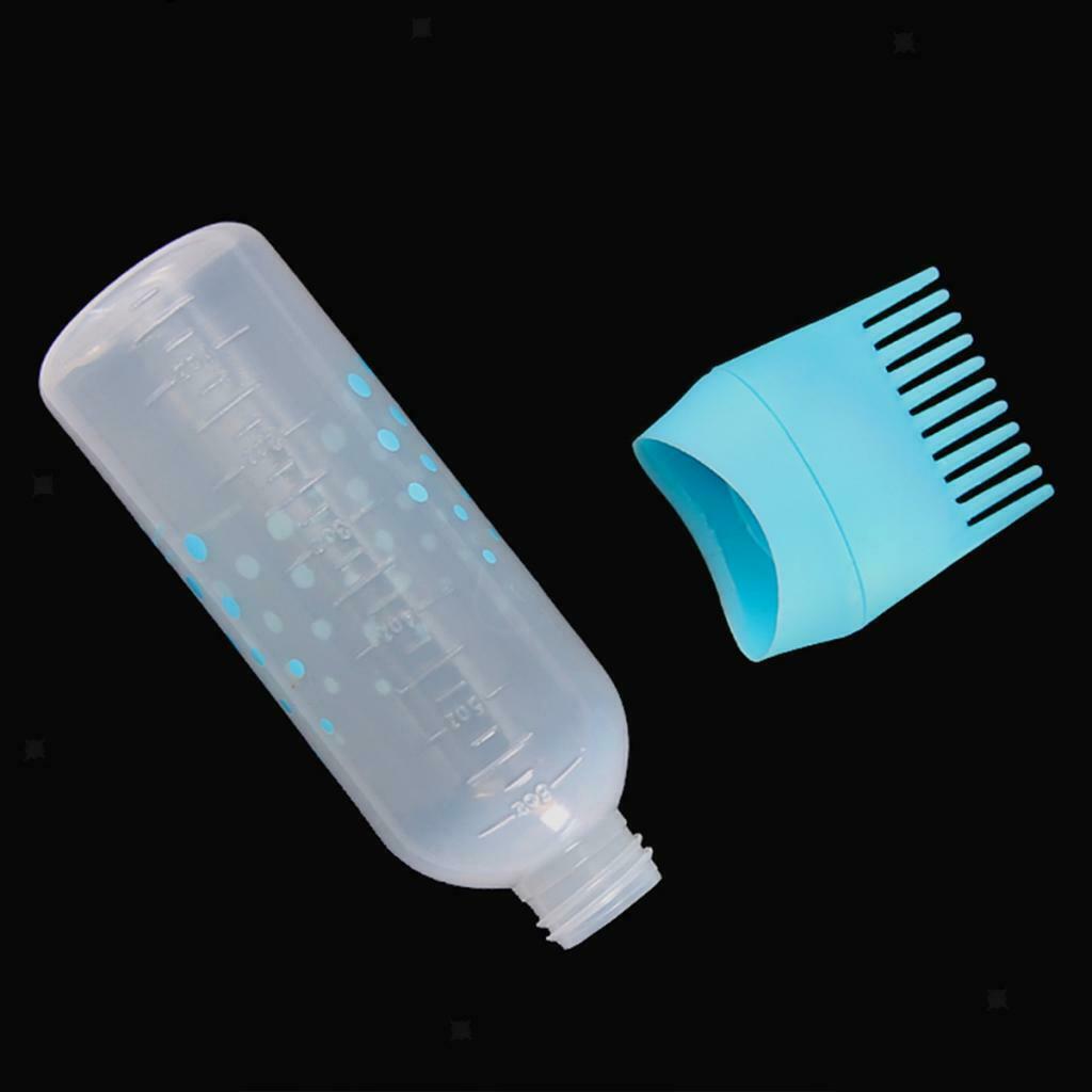 Empty Hair Dye Applicator Dispenser Brush Salon Coloring Bottle 120ml 3pcs