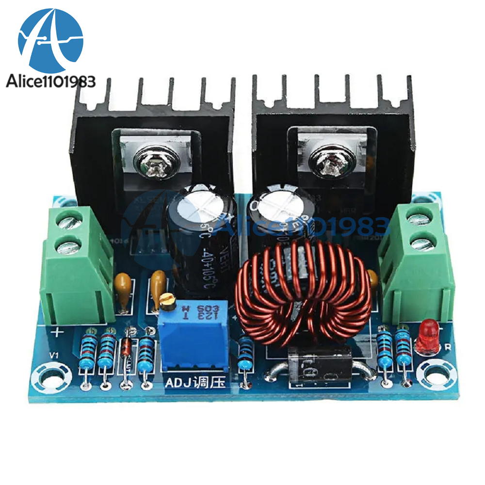 XL4016E1 DC-DC Step Down Power Supply Module 4V-40V to 1.25-36V 8A PWM Kit