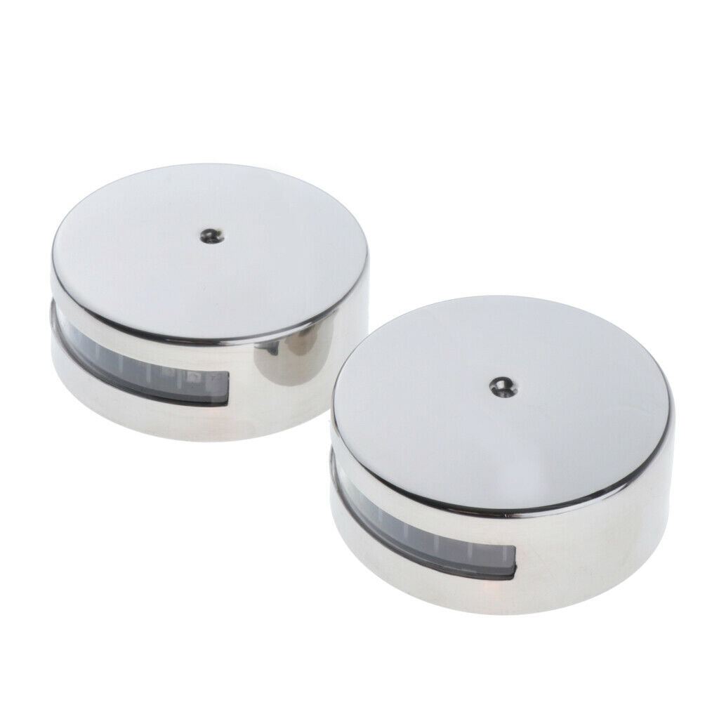LED STAINLESS STEEL   CABIN DOME LIGHT - Marine/Boat/Caravan/RV Lamp 10-30V
