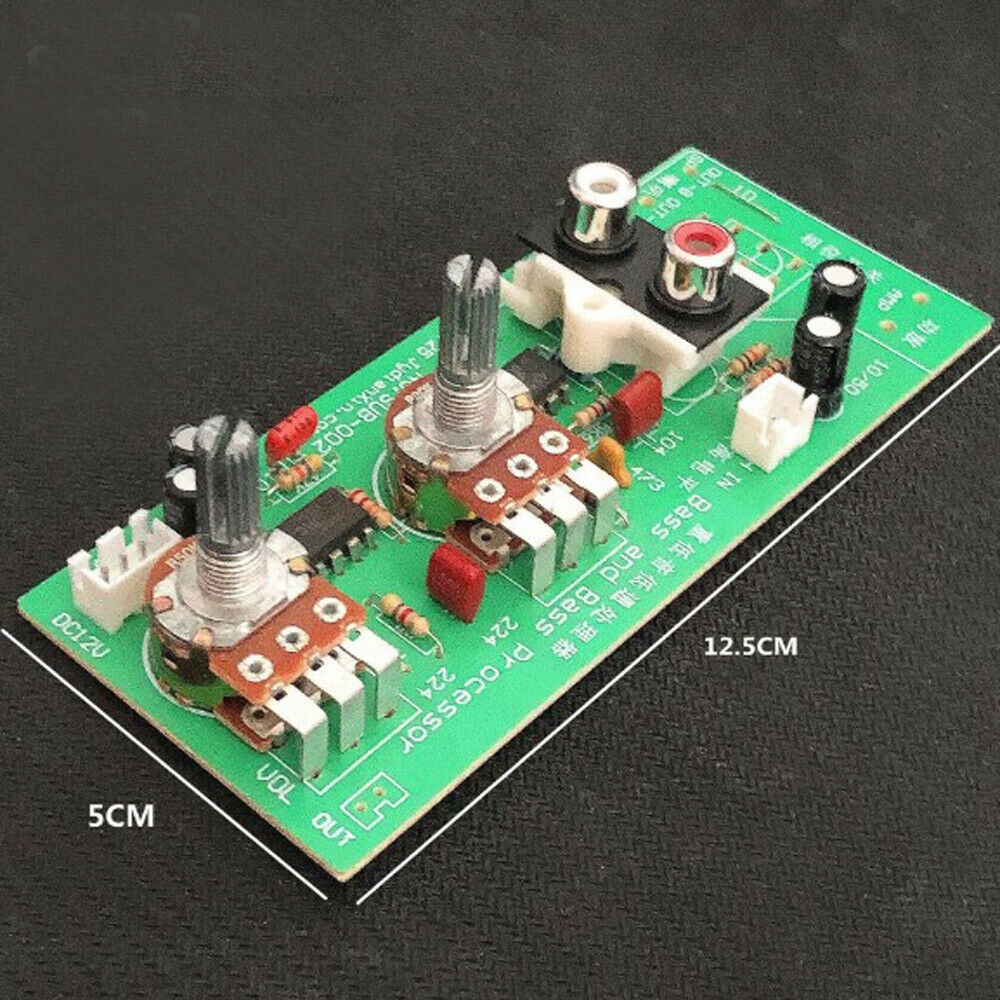 DC12V Power Amplifier To Subwoofer DIY Low-Pass Processing Module