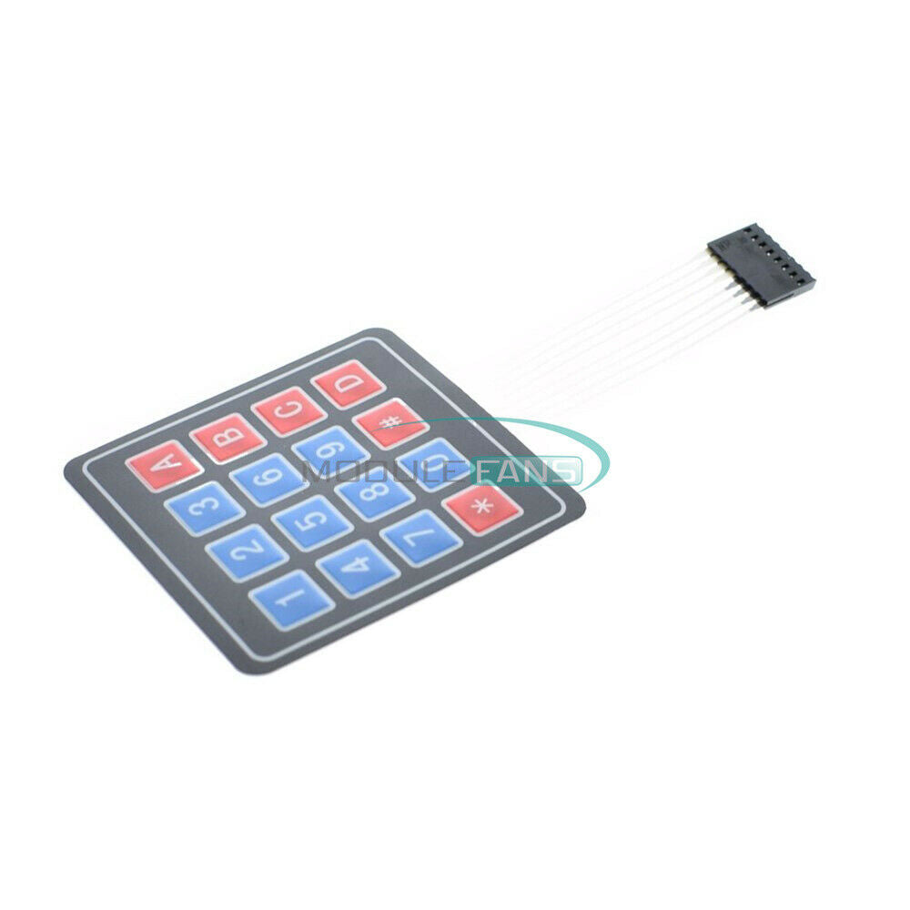4 x 4 Matrix Array 4*4 16 Key Membrane Switch Keypad Keyboard For AVR Arduino