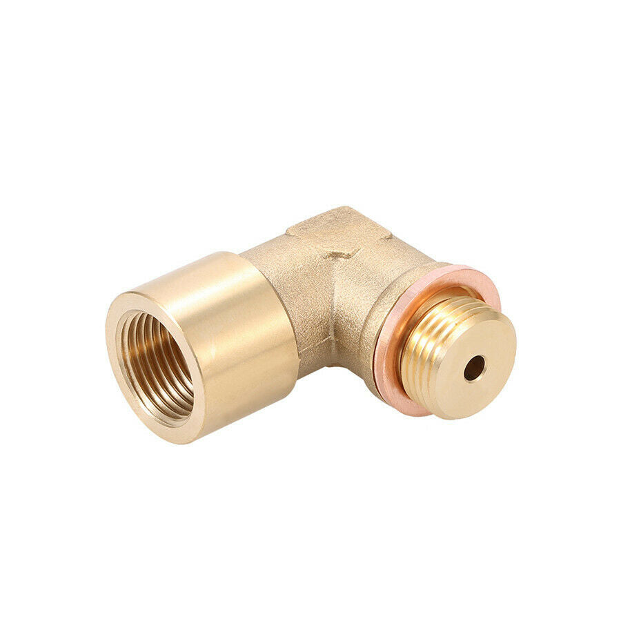 M8x1.5 O2 Oxygen Sensor Extender Spacer for Decat Hydrogen Brass