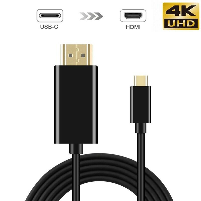 Type C USB-C to MI Cable 6FT USB 3.1 (Thunderbolt 3 Compatible) For Tablet D4AA1
