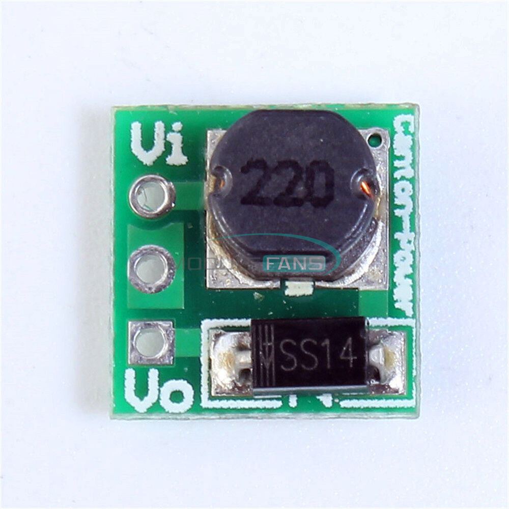 Step UP Boost Power Supply Converter DC-DC 1V 1.2V 1.5V 1.8V 2.5V 3V to DC 3.3V