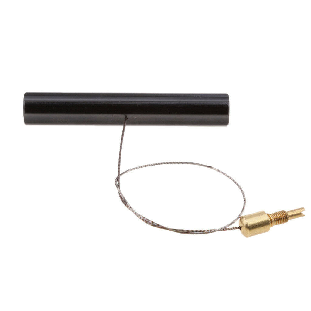 Scooter Motorcycle Inner Tube Air Valve Puller Tool Tire Change Black