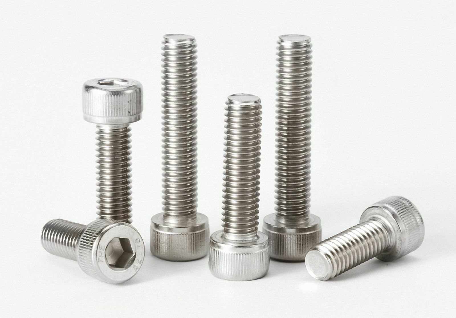96Pcs M2 M3 M4 M5 M6 Allen Hex Socket Head Cap Screws Bolt 304 Stainless Steel