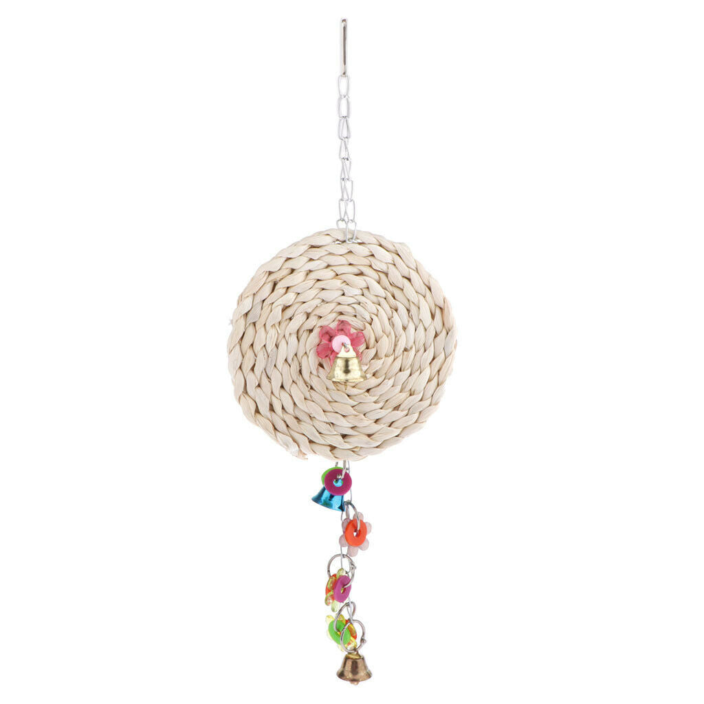 Birds Chew Bite Bell Toys Cage Decor Accessory For Small Medium Large Birds