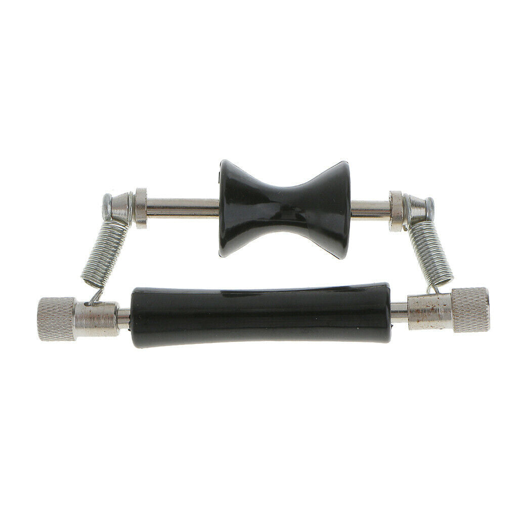 Anti-Rust Carbon Steel Guitar Easy Tunning Rolling Glider Sliding Capo Black