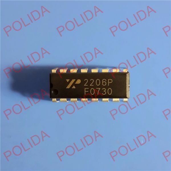 1PCS Monolithic Function Generator IC EXAR DIP-16 XR2206P 2206P