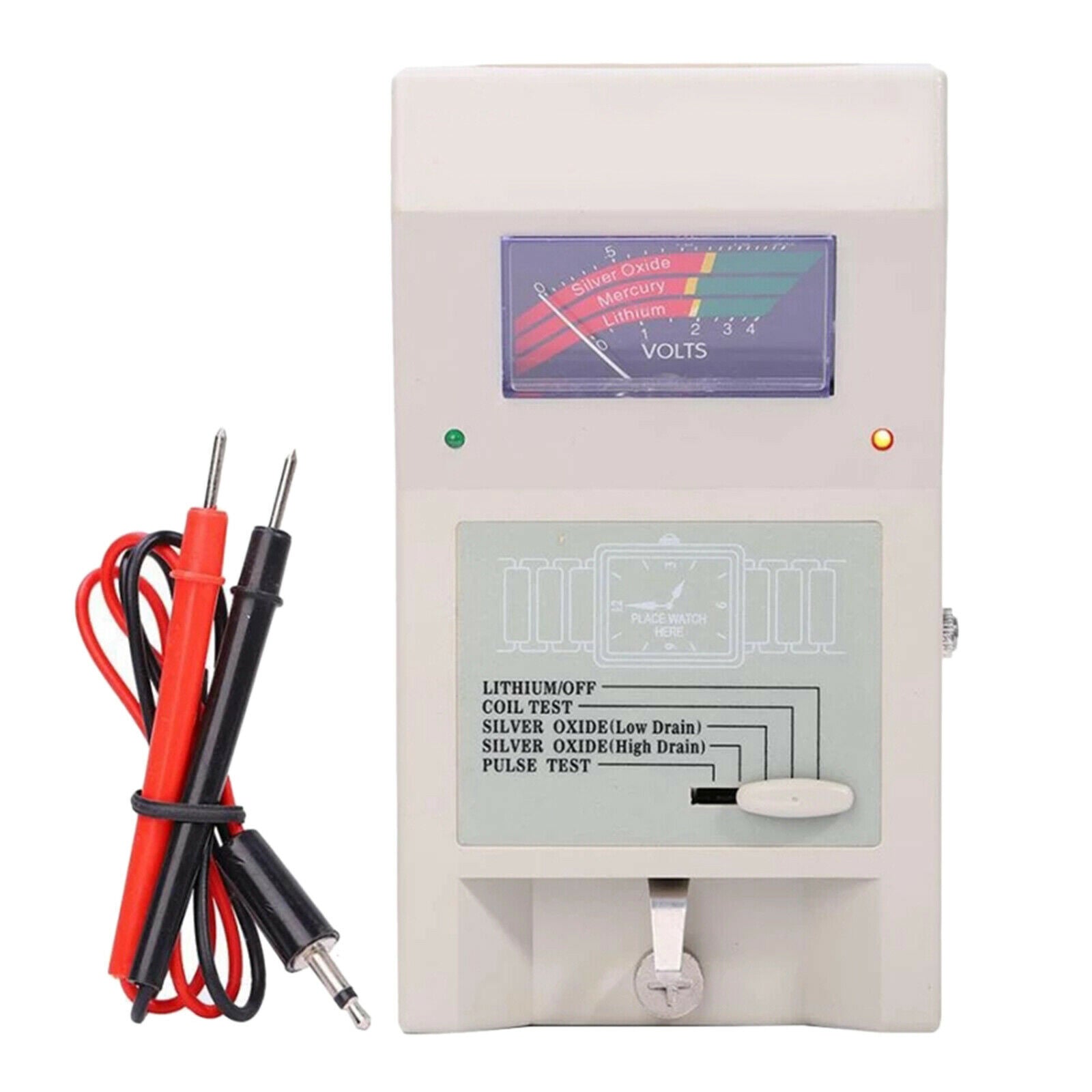 Multi functional Workers Portable Quartz Watch Analyzer Battery Tester Tool