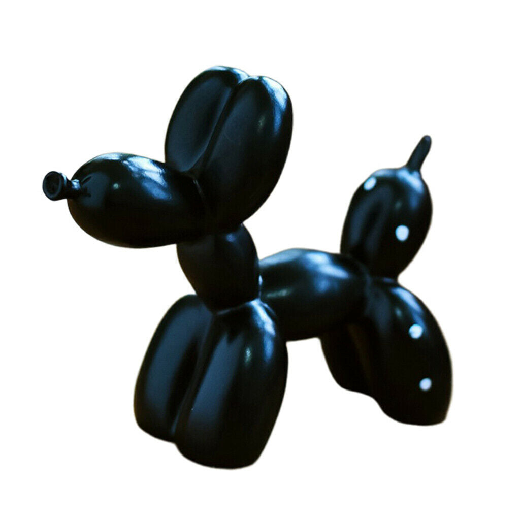 2pcs Balloon Dog Ornament Shinning Collectable Sculpture Gifts For Child