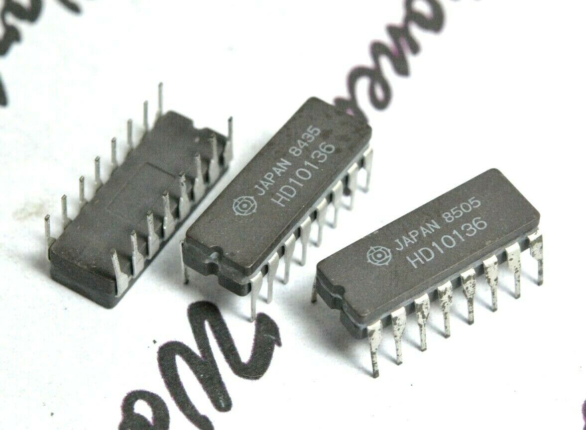 1PCS - HITACHI HD10136 DIP-16 Integrated Circuit / IC NOS