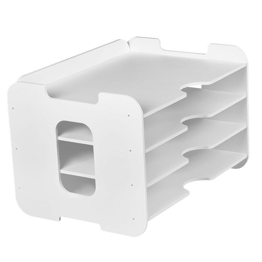 DIY Self-Assembly Files Filling Case Holder Good for Supplies PVC Made Set