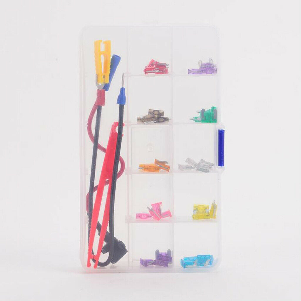 2A/3A/5A/7.5A/10A/15A/20A/25A/30A/35A Mini Fuse Kit for Motorcycle Car