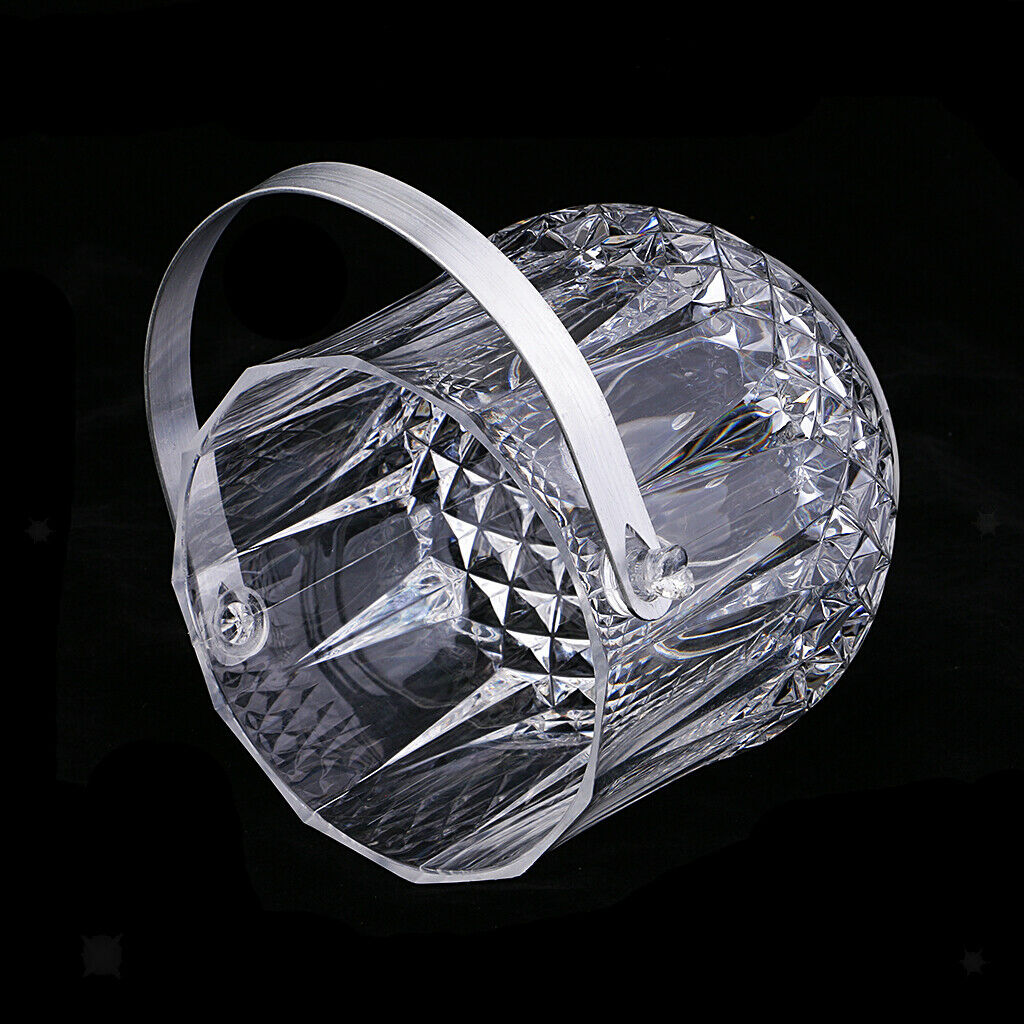 Champagne Ice Bucket for Wine Drink Beer Ice Bucket Ktv Bar Supplies 12x22cm