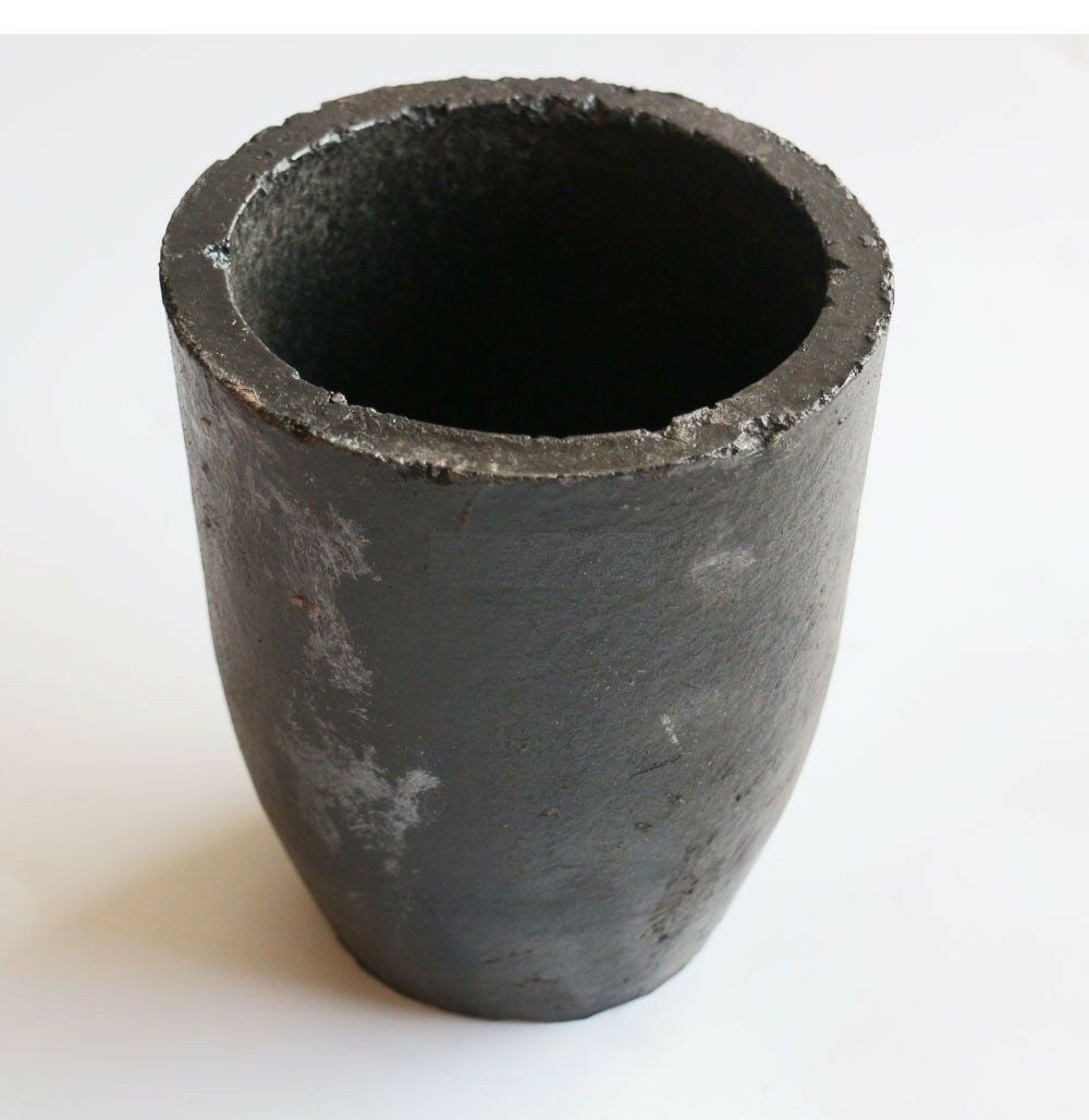 5kg Casting Clay Graphite Crucibles Refining Melting Copper Aluminium Brass ect