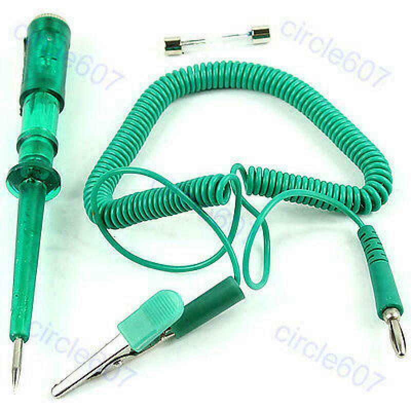 Durable Auto Circuit Tester 6V 12V 24 Volts Voltage Gauge Car Test Light Bulb
