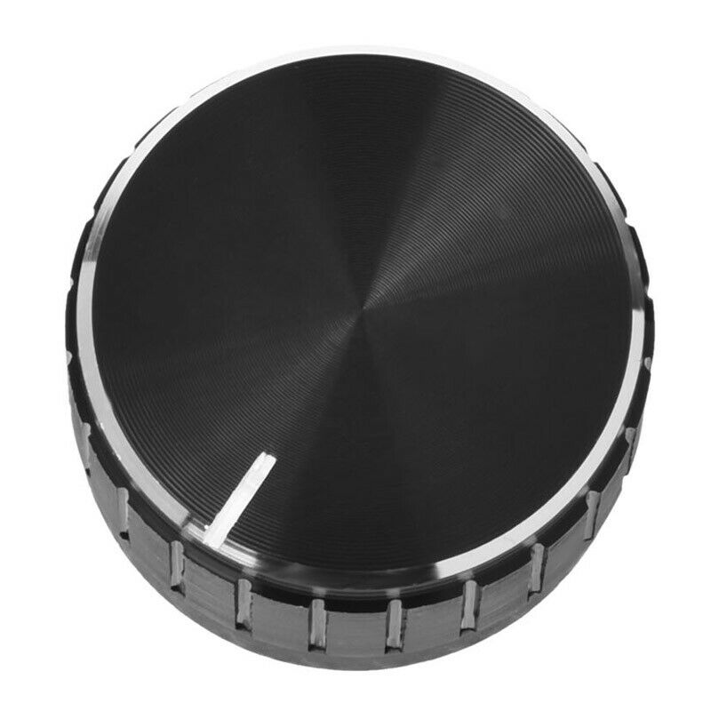 Black Aluminum Volume Control Amplifier Knob Wheel L2M1M1