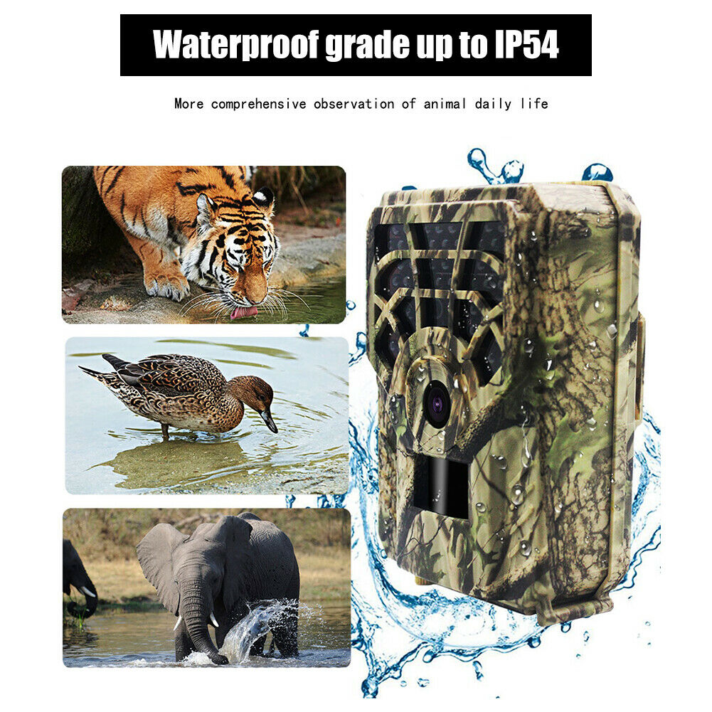 Trail Camera Game 5MP 720P Wildlife Huntings Camera Night Version 0.8S Trigger
