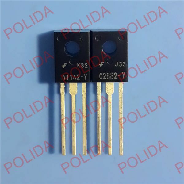 10pair or 20PCS FAIRCHILD TO-126 KSA1142/KSC2682 2SA1142/2SC2682 A1142/C2682