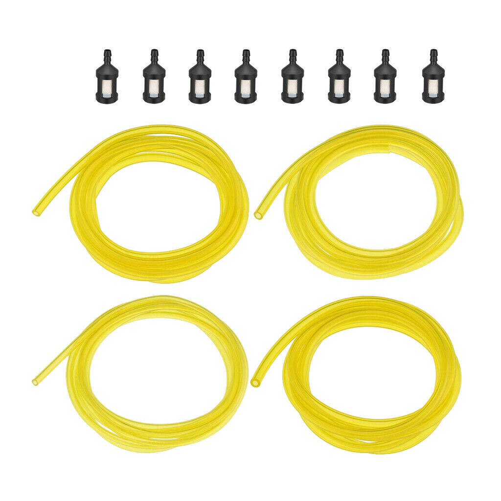 Petrol Fuel Line Hose &Fuel Filters Set Replace 90cm for Mower High quality