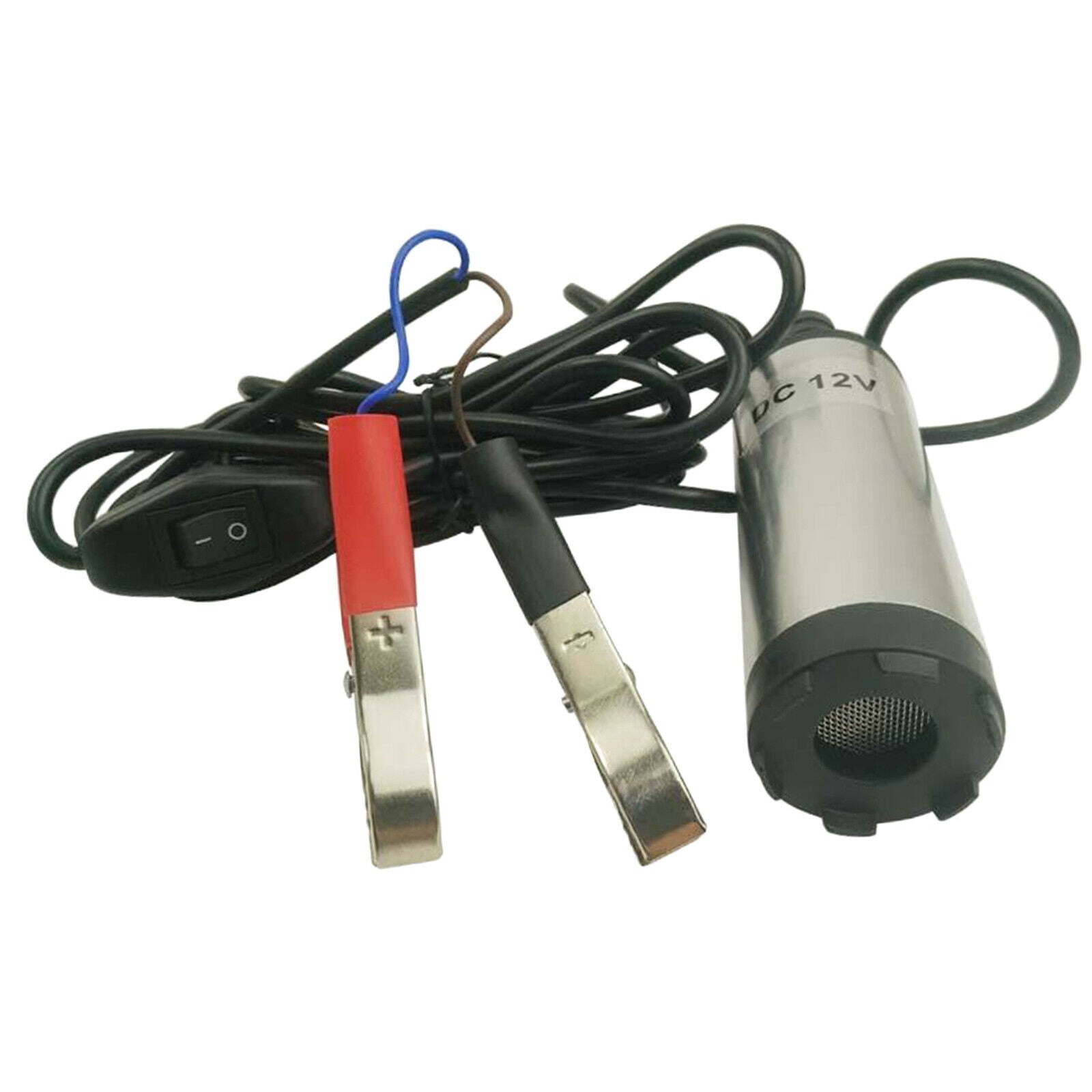 DC 12V Electric Submersible Pump Water Oil Liquid Fuel Transfer