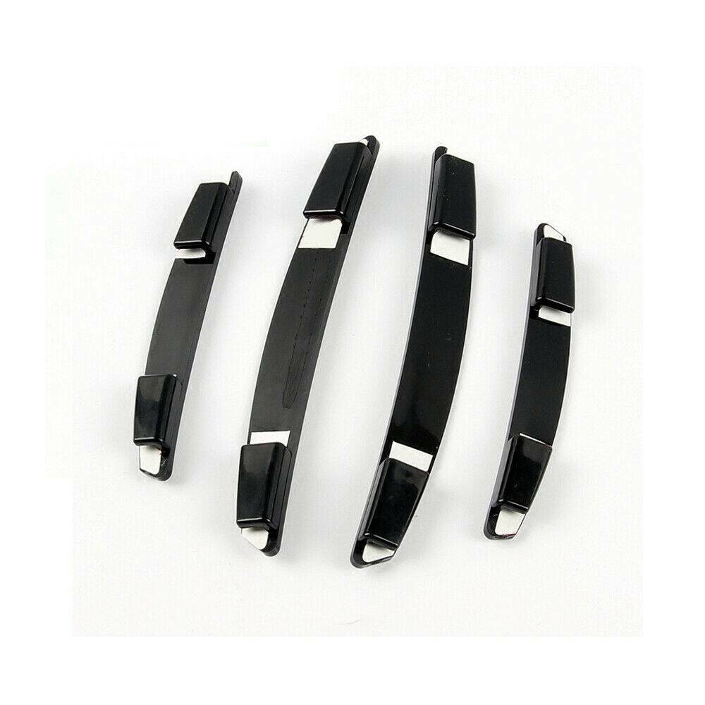4Pc Car Door Edge Scratch Anti-collision Protector Guard Strip Accessories Black