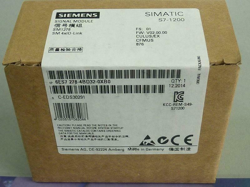 1PC New Siemens 6ES7278-4BD32-0XB0 Module 6ES72784BD320XB0 one year warranty