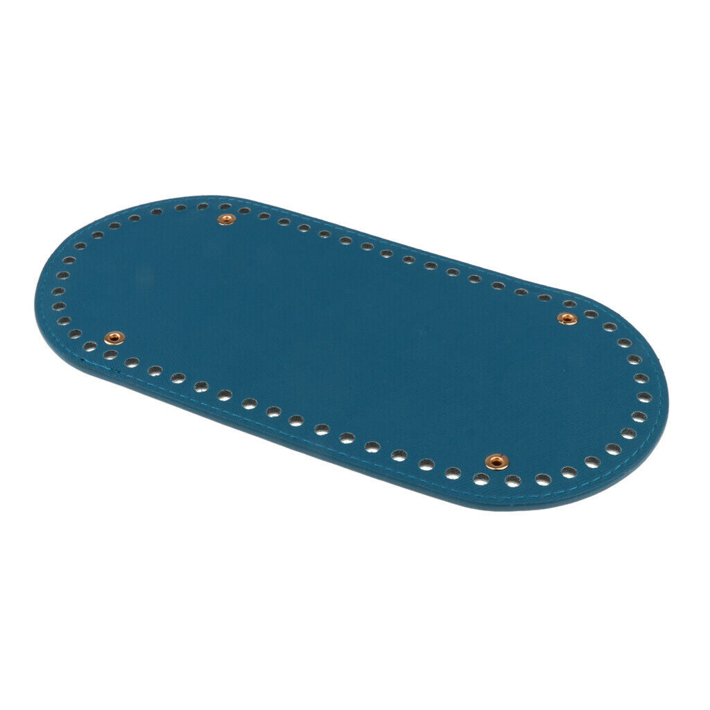 2 Pack Hand DIY Crochet Bags Bottom Insert Pad Shaper Nail Cushion with 60 Holes