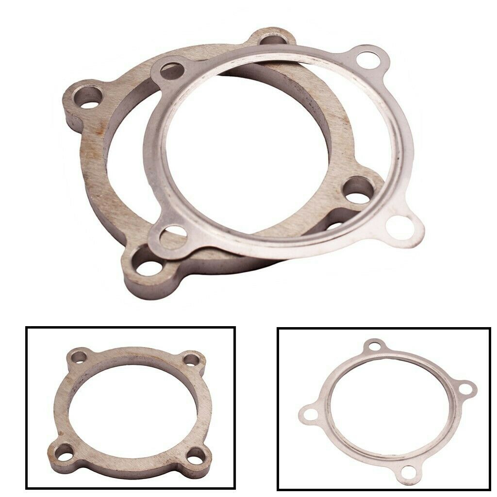 New 4 Bolt Exhaust Flange Gasket Downpipe 3" 76mm for Garrett T3 T4 GT30 GT35