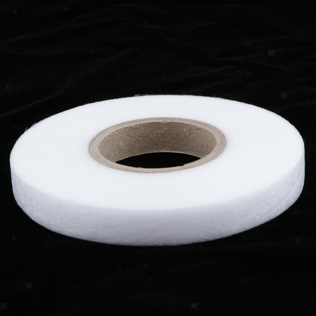2 Roll Fabric Fusing Tape Adhesive Hem Tape for Window Curtains Cloths