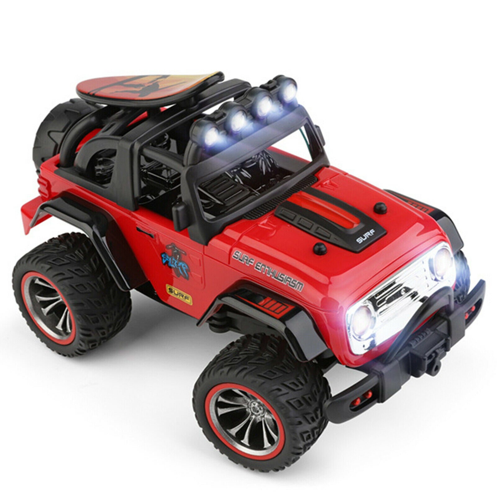 1:32 4WD Remote Control Truck High Speed Racing Vehicle 25km/h Off-Road Car