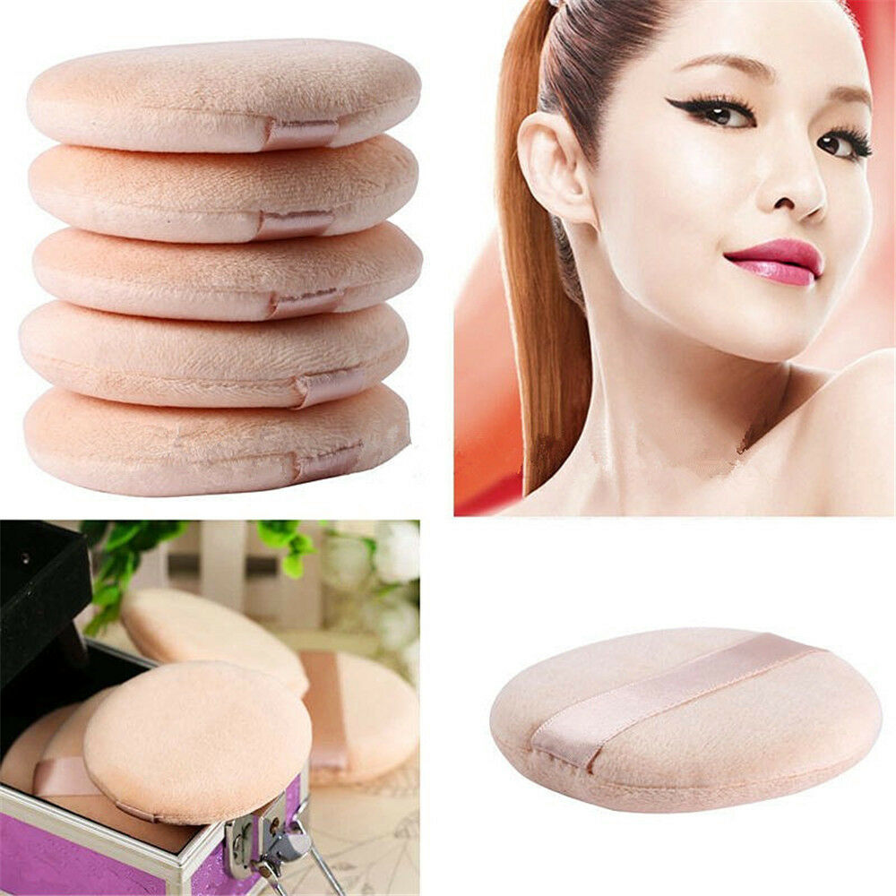 5PCS/Set Facial Beauty Sponge Powder Puff Pads Face Foundation Makeup Tool 5cm
