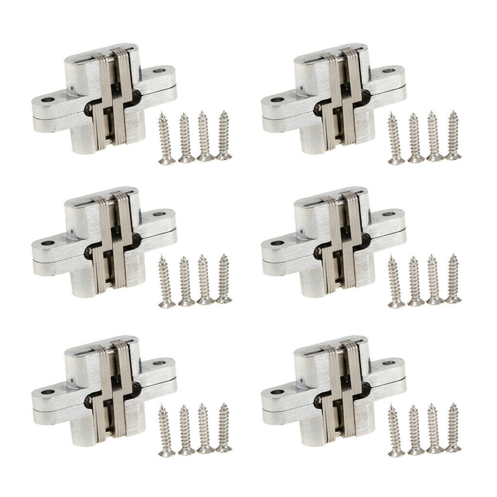 6 Stainless Steel Cross Hinges, Cross Hinges