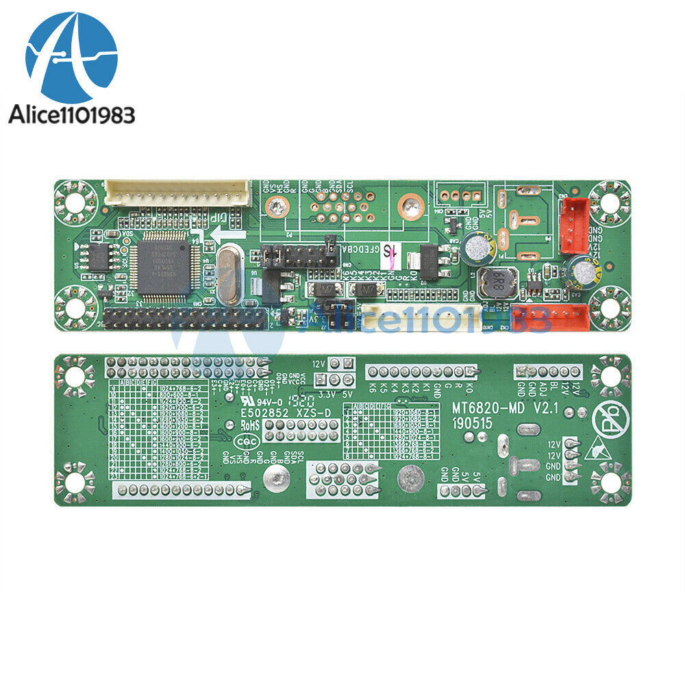 V2.0 Universal Driver Board MT6820-MD For 10-42 Inch LCD Displayer 108mmx28mm