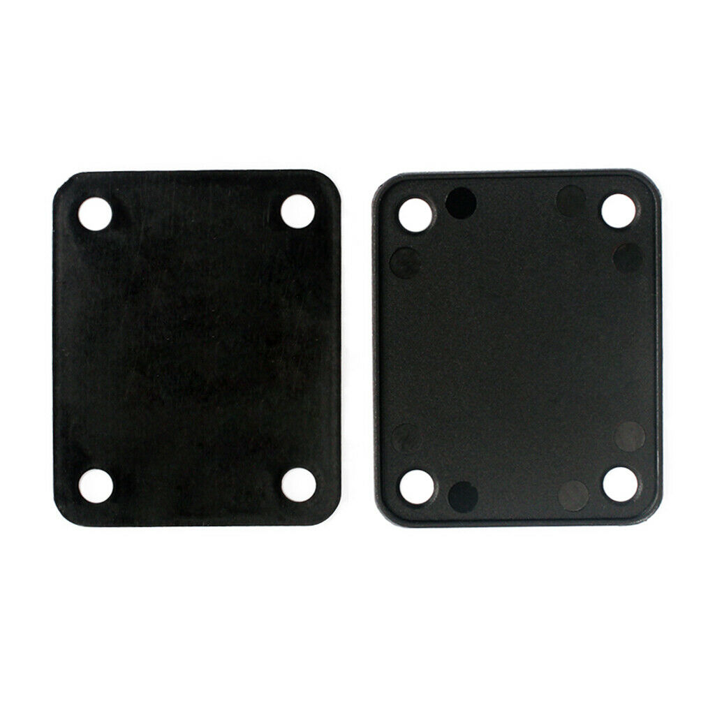 10 pieces 4 holes plastic neck plate seal for guitar bass accessories