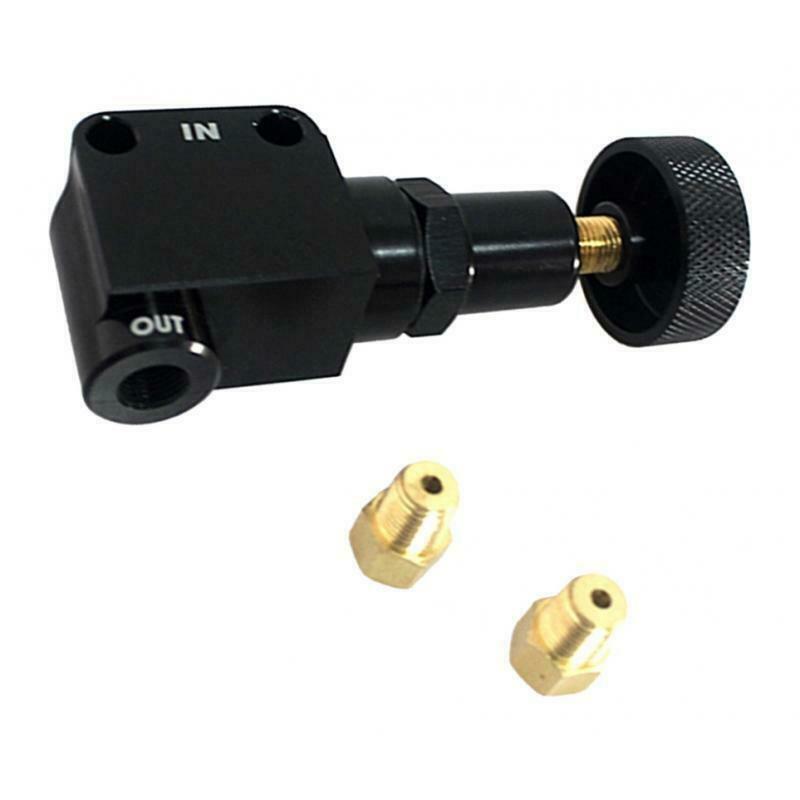 Black Adjustable Bias Brake Proportioning Valve AF64-3042BLK