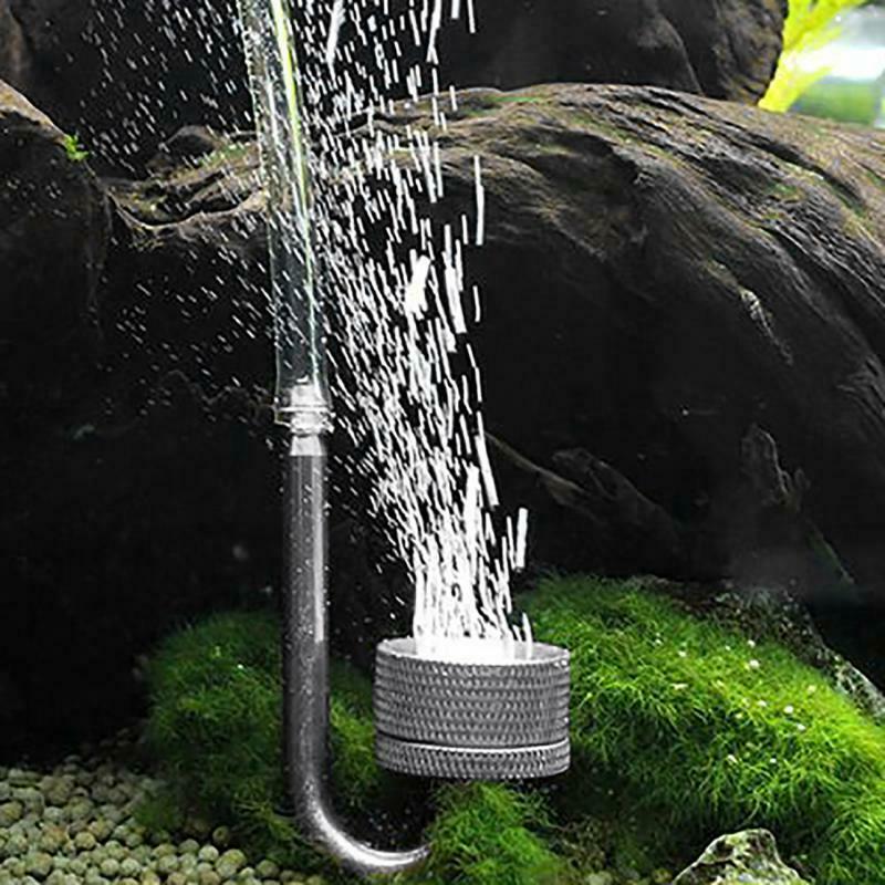 Aquarium CO2 Diffuser For Fish Tank Plant Carbon Dioxide Refiner & Suction Cup